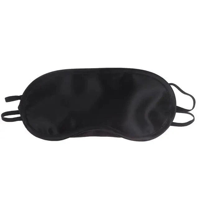Black Lightweight Sleeping Travel Eye Mask Nap Sleep Eye Patch Comfortable Elegant Sleep Eye Mask Design Blindfold Stevvex