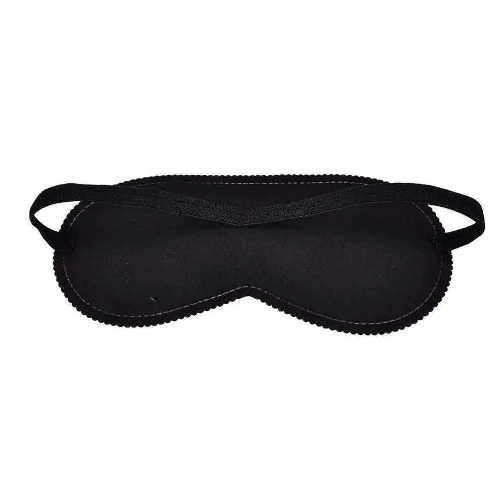 Black Lightweight Sleeping Travel Eye Mask Nap Sleep Eye Patch Comfortable Elegant Sleep Eye Mask Design Blindfold Stevvex
