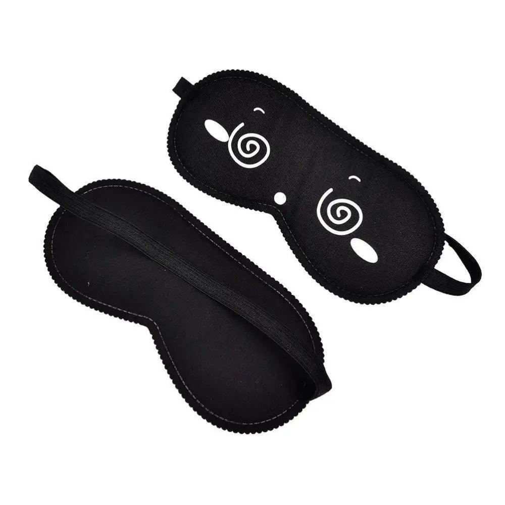 Black Lightweight Sleeping Travel Eye Mask Nap Sleep Eye Patch Comfortable Elegant Sleep Eye Mask Design Blindfold Stevvex