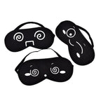 Black Lightweight Sleeping Travel Eye Mask Nap Sleep Eye Patch Comfortable Elegant Sleep Eye Mask Design Blindfold Stevvex