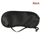 Black Lightweight Sleeping Travel Eye Mask Nap Sleep Eye Patch Comfortable Elegant Sleep Eye Mask Design Blindfold Stevvex