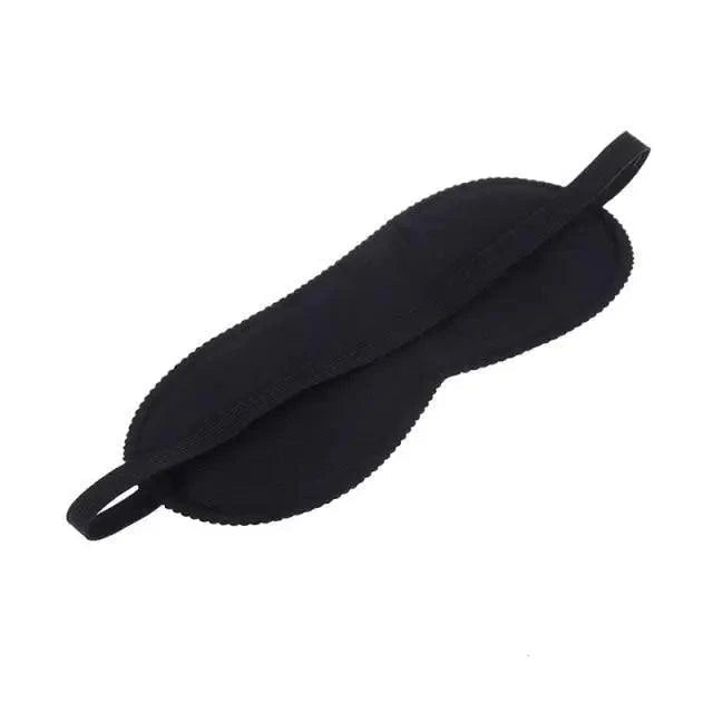 Black Lightweight Sleeping Travel Eye Mask Nap Sleep Eye Patch Comfortable Elegant Sleep Eye Mask Design Blindfold Stevvex