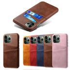 Black Luxury Men Card Holder Case for iPhone Business Classic Leather Wallet Case for iphone 12 13 14 Pro Max Phone Cover PU Leather Wallet Case with Card Pockets Back Cover Stevvex