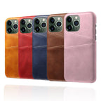 Black Luxury Men Card Holder Case for iPhone Business Classic Leather Wallet Case for iphone 12 13 14 Pro Max Phone Cover PU Leather Wallet Case with Card Pockets Back Cover Stevvex