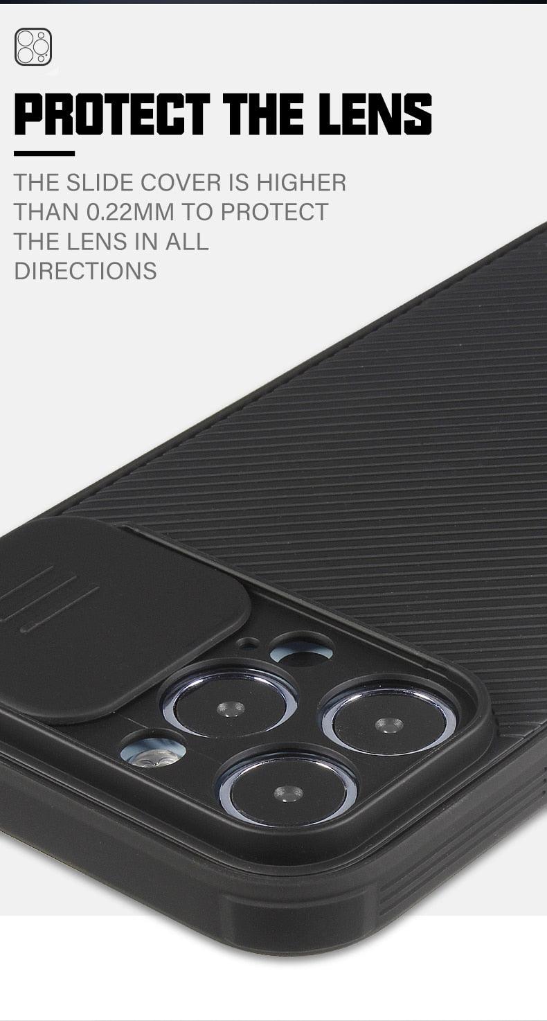 Black Magnetic Case for iPhone 12/12 Pro/12 Pro Max Case Camera Protection Cover Suitable for Wireless Charging Soft Edge Full Coverage Protection for iPhone Stevvex