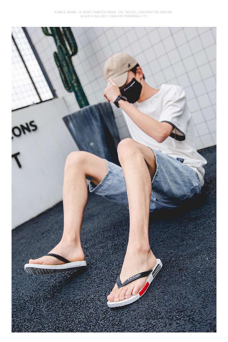 Black Man House Slippers Elegant Flip Flop Pool Slippers Summer Sandals  Men's Shoes Breathable Air Mesh Comfortable Leather Flip Flops Non-Slip Sport Cushion Beach Outdoor Walking Slippers Stevvex