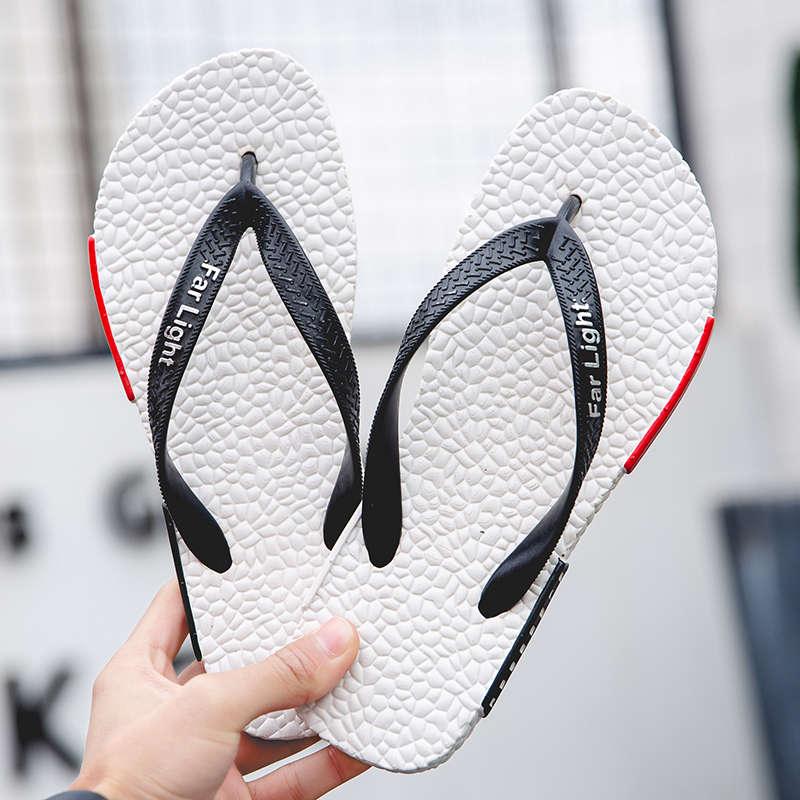 Black Man House Slippers Elegant Flip Flop Pool Slippers Summer Sandals  Men's Shoes Breathable Air Mesh Comfortable Leather Flip Flops Non-Slip Sport Cushion Beach Outdoor Walking Slippers Stevvex
