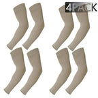 Black Men Unisex Cooling Arm Sleeves Cover Cycling Running Sun Protection Outdoor Activities Hide Tattoos Sleeve Cooling Sports Sleeve For Basketball Golf Football