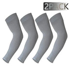 Black Men Unisex Cooling Arm Sleeves Cover Cycling Running Sun Protection Outdoor Activities Hide Tattoos Sleeve Cooling Sports Sleeve For Basketball Golf Football