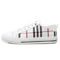 Black Mens Fashion Sneakers Breathable Skateboard Shoes High Quality Trainers Shoes Casual Genuine Leather Casual Shoes Fashion Comfortable Walking Shoes