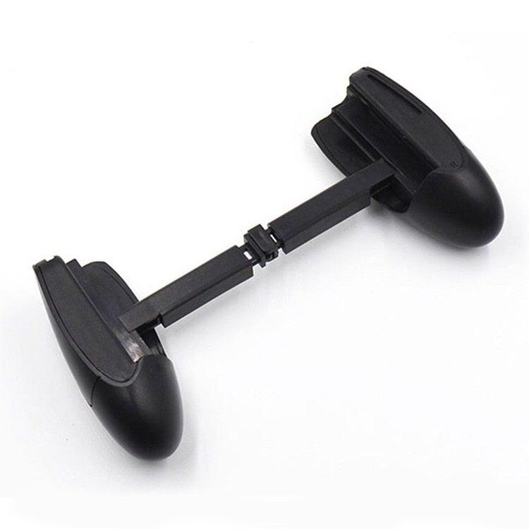 Black Mini Lightweight Handle Trigger Gamepad Universal Simple Game Tool Shooter Controller Fire Gaming Joystick For Smartphones Portable Phone Holder Stevvex