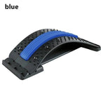 Black Purple Back Stretching Device Muscle Back Massage Relax Stretcher Posture Therapy Back Stretch Spine Pain Relief Stretcher Support Lower And Upper Muscle Pain Relief Stevvex