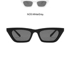 Black Rectangle Sunglasses For Women Retro Driving Glasses Vintage Fashion Style Cat Eye Sunglasses Women Small Cool Sun Glasses Luxury Eyewear Stevvex