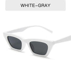 Black Rectangle Sunglasses For Women Retro Driving Glasses Vintage Fashion Style Cat Eye Sunglasses Women Small Cool Sun Glasses Luxury Eyewear Stevvex