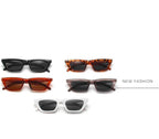 Black Rectangle Sunglasses For Women Retro Driving Glasses Vintage Fashion Style Cat Eye Sunglasses Women Small Cool Sun Glasses Luxury Eyewear Stevvex