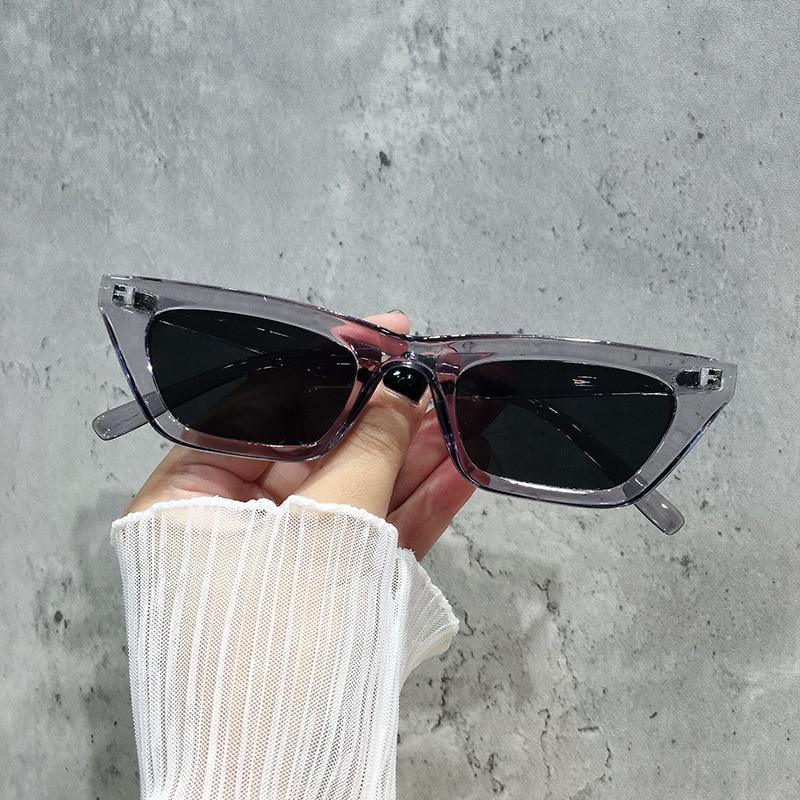 Black Rectangle Sunglasses For Women Retro Driving Glasses Vintage Fashion Style Cat Eye Sunglasses Women Small Cool Sun Glasses Luxury Eyewear Stevvex