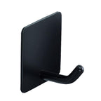 Black Robe Hook Wall Hook Towel Hook for Bathroom Stainless Steel Coat Hook Rustproof Hook Hanger for Kitchen Hardware Stainless Steel Hooks Waterproof and Oilproof Bathroom Kitchen Self Adhesive Hooks for Hanging Coat Hat Towel Stevvex