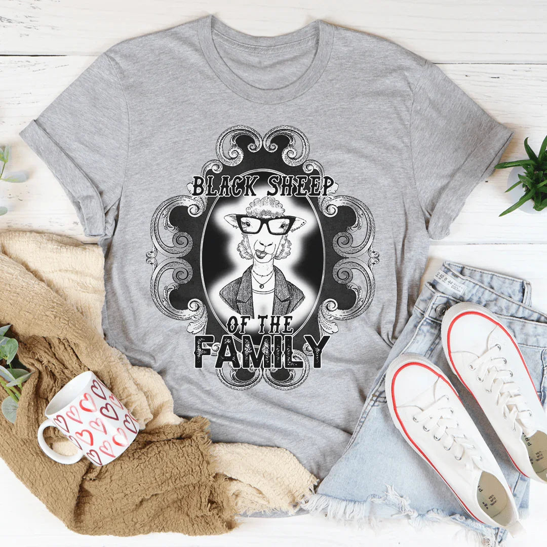 Black Sheep Of The Family Tee Peachy Sunday