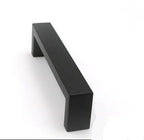 Black Silver Gold Cabinet Handle Square Furniture Hardware Stainless Steel Kitchen Door Knobs Cupboard Wardrobe Drawer Pulls  Square Bar Cabinet Pull Drawer Handle Stainless Steel Modern Hardware For Kitchen And Bathroom Cabinets Stevvex