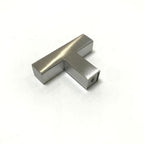 Black Silver Gold Cabinet Handle Square Furniture Hardware Stainless Steel Kitchen Door Knobs Cupboard Wardrobe Drawer Pulls  Square Bar Cabinet Pull Drawer Handle Stainless Steel Modern Hardware For Kitchen And Bathroom Cabinets Stevvex