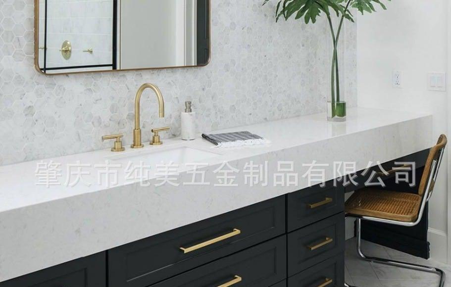 Black Silver Gold Cabinet Handle Square Furniture Hardware Stainless Steel Kitchen Door Knobs Cupboard Wardrobe Drawer Pulls  Square Bar Cabinet Pull Drawer Handle Stainless Steel Modern Hardware For Kitchen And Bathroom Cabinets Stevvex