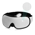 Black  Soft Padded Sleeping Mask For Eyes Lightweight Blindfold Night Mask Modern Adjustable Super Smooth Eye Patch For Sleep Stevvex