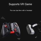 Black Solid Bluetooth Joystick Smartphone Trigger Gamepad Controller Compatible With TV PC Laptop