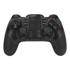 Black Solid Bluetooth Joystick Smartphone Trigger Gamepad Controller Compatible With TV PC Laptop
