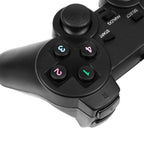 Black Solid Wired Vibration Joystick Gamepad Handle Controller Compatible With PC Laptop Computer Stevvex