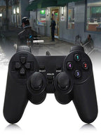 Black Solid Wired Vibration Joystick Gamepad Handle Controller Compatible With PC Laptop Computer Stevvex
