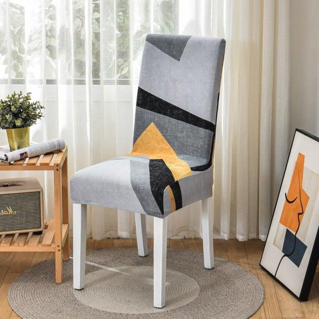 Black Spandex elastic wedding Chair Covers Anti-dirty housse de chaise office hotel chair cover seat  Chair Covers Protector Seat Case Chair Cover Seat Protector Super Fit Slipcover Stretch Removable Washable Stevvex