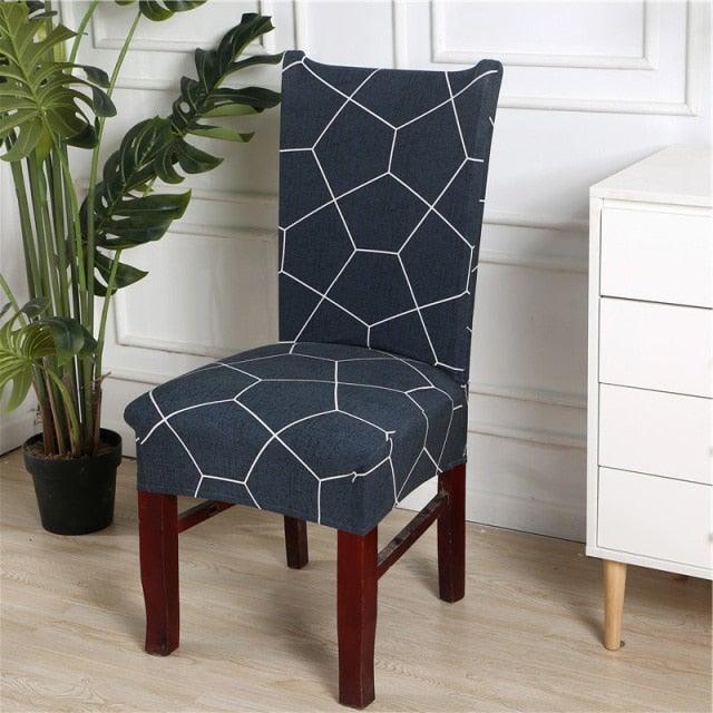 Black Spandex elastic wedding Chair Covers Anti-dirty housse de chaise office hotel chair cover seat  Chair Covers Protector Seat Case Chair Cover Seat Protector Super Fit Slipcover Stretch Removable Washable Stevvex