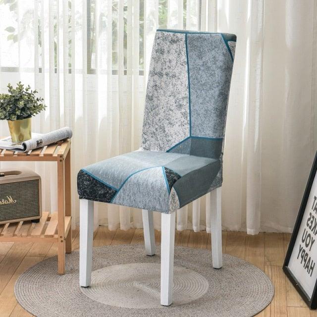 Black Spandex elastic wedding Chair Covers Anti-dirty housse de chaise office hotel chair cover seat  Chair Covers Protector Seat Case Chair Cover Seat Protector Super Fit Slipcover Stretch Removable Washable Stevvex