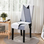 Black Spandex elastic wedding Chair Covers Anti-dirty housse de chaise office hotel chair cover seat  Chair Covers Protector Seat Case Chair Cover Seat Protector Super Fit Slipcover Stretch Removable Washable Stevvex