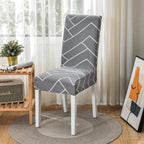 Black Spandex elastic wedding Chair Covers Anti-dirty housse de chaise office hotel chair cover seat  Chair Covers Protector Seat Case Chair Cover Seat Protector Super Fit Slipcover Stretch Removable Washable Stevvex