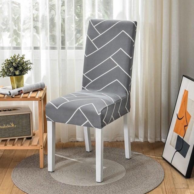 Black Spandex elastic wedding Chair Covers Anti-dirty housse de chaise office hotel chair cover seat  Chair Covers Protector Seat Case Chair Cover Seat Protector Super Fit Slipcover Stretch Removable Washable Stevvex