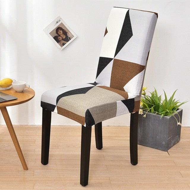 Black Spandex elastic wedding Chair Covers Anti-dirty housse de chaise office hotel chair cover seat  Chair Covers Protector Seat Case Chair Cover Seat Protector Super Fit Slipcover Stretch Removable Washable Stevvex