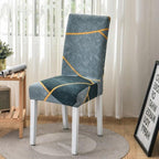 Black Spandex elastic wedding Chair Covers Anti-dirty housse de chaise office hotel chair cover seat  Chair Covers Protector Seat Case Chair Cover Seat Protector Super Fit Slipcover Stretch Removable Washable Stevvex