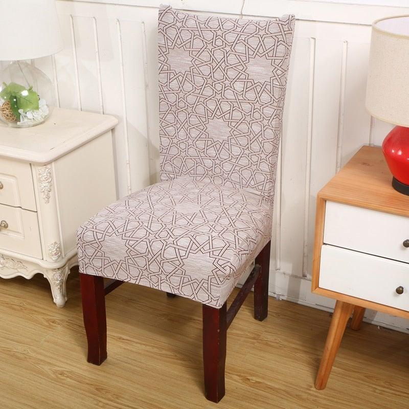 Black Spandex elastic wedding Chair Covers Anti-dirty housse de chaise office hotel chair cover seat  Chair Covers Protector Seat Case Chair Cover Seat Protector Super Fit Slipcover Stretch Removable Washable Stevvex