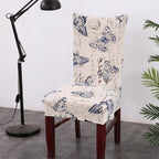 Black Spandex elastic wedding Chair Covers Anti-dirty housse de chaise office hotel chair cover seat  Chair Covers Protector Seat Case Chair Cover Seat Protector Super Fit Slipcover Stretch Removable Washable Stevvex