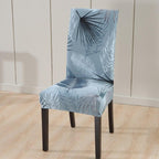 Black Spandex elastic wedding Chair Covers Anti-dirty housse de chaise office hotel chair cover seat  Chair Covers Protector Seat Case Chair Cover Seat Protector Super Fit Slipcover Stretch Removable Washable Stevvex