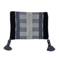 Black Striped Backstrap Clutch Handwoven Guatemalan Textile Evening Bag BandsCo Straps