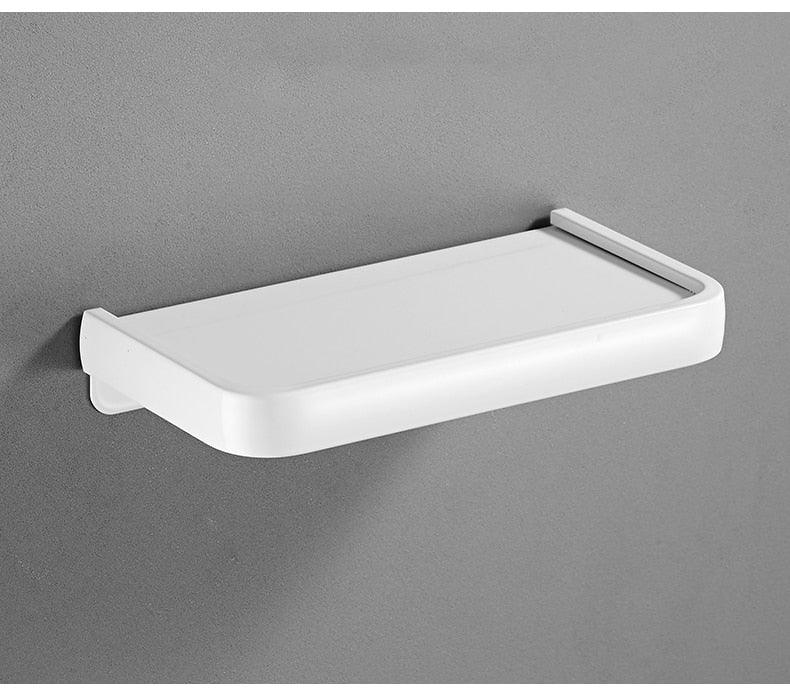 Black Toilet Paper Holder Multifunction Bathroom Storage Shelf Roll Paper Holder Toilet Paper Holder With Shelf Matte Black Toilet Paper Holder Toilet Paper Roll Holder Bathroom Adhesive Toilet Paper Holder Stevvex