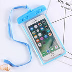 Black Universal Waterproof Phone Case Water Proof Bag Mobile Cover For iPhone 12 11 Pro Max 8 7 Waterproof Phone Bag Waterproof Phone Case With Lanyard for iPhone Case & Strap Stevvex