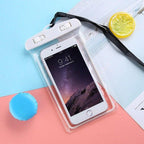 Black Waterproof Mobile Cover Pouch Mobile Case Phone Pouch for iPhone Outdoor Waterproof Phone Case Universal Bag For iPhone 13 12 11 Pro Max Waterproof Phone Pouch Case & Strap Stevvex