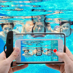 Black Waterproof Mobile Cover Pouch Mobile Case Phone Pouch for iPhone Outdoor Waterproof Phone Case Universal Bag For iPhone 13 12 11 Pro Max Waterproof Phone Pouch Case & Strap Stevvex