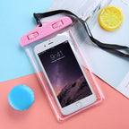 Black Waterproof Mobile Cover Pouch Mobile Case Phone Pouch for iPhone Outdoor Waterproof Phone Case Universal Bag For iPhone 13 12 11 Pro Max Waterproof Phone Pouch Case & Strap Stevvex