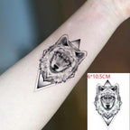 Black Waterproof Temporary Bird Tattoo Sticker Arm Leg Wrist Modern Small Tattoo For Womens And Kids Stevvex