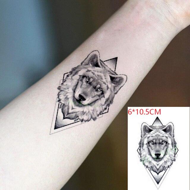Black Waterproof Temporary Bird Tattoo Sticker Arm Leg Wrist Modern Small Tattoo For Womens And Kids Stevvex