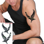Black Waterproof Temporary Tattoo Sticker Different Design Colorful Fake Tattoo Arm Hand For Halloween Party Womens Mens Stevvex